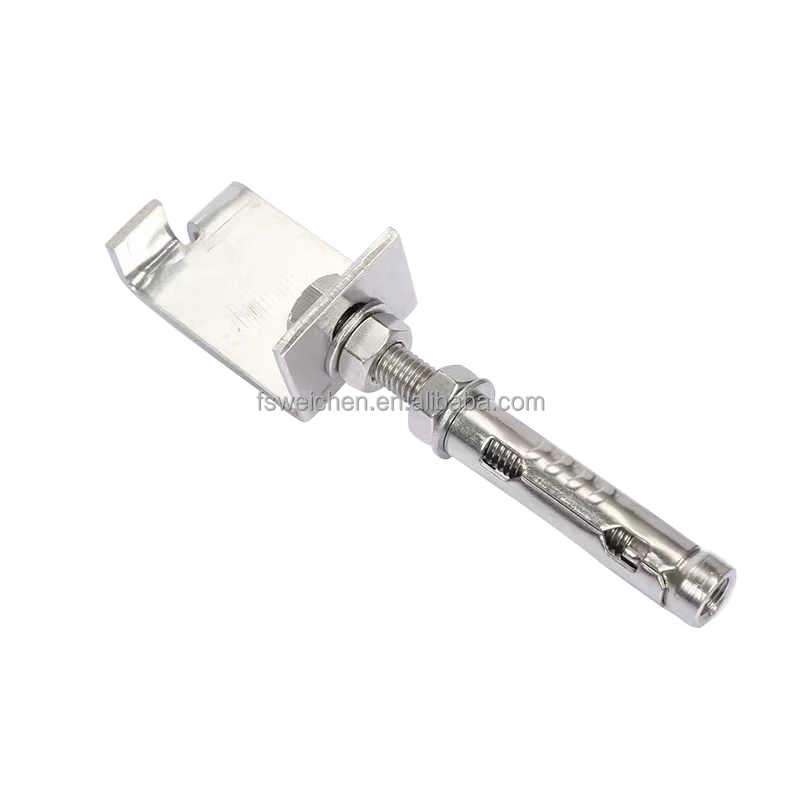 304 Stainless Steel Curtain Wall Accessories Mechanical Fixing Brackets