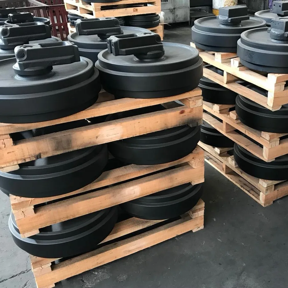 construction equipment track idler wheel front idler pc50 idler