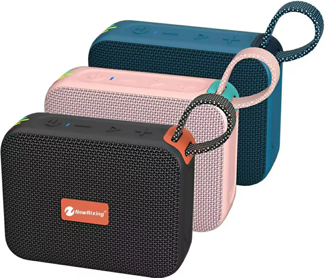 NR-198 Portable Bluetooth Speakers Hifi Sound Waterproof