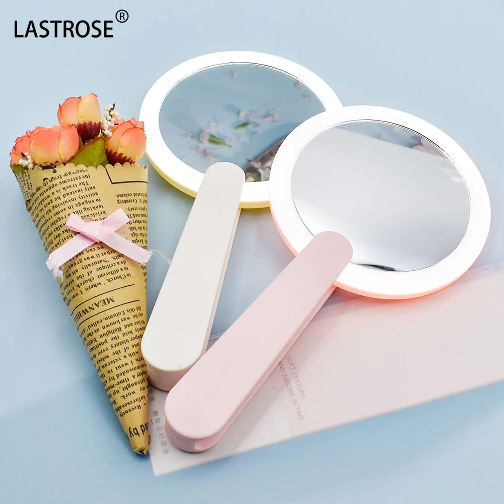 Wholesale Oem Handheld Mirror Private Label Compact Led Pocket Mirror