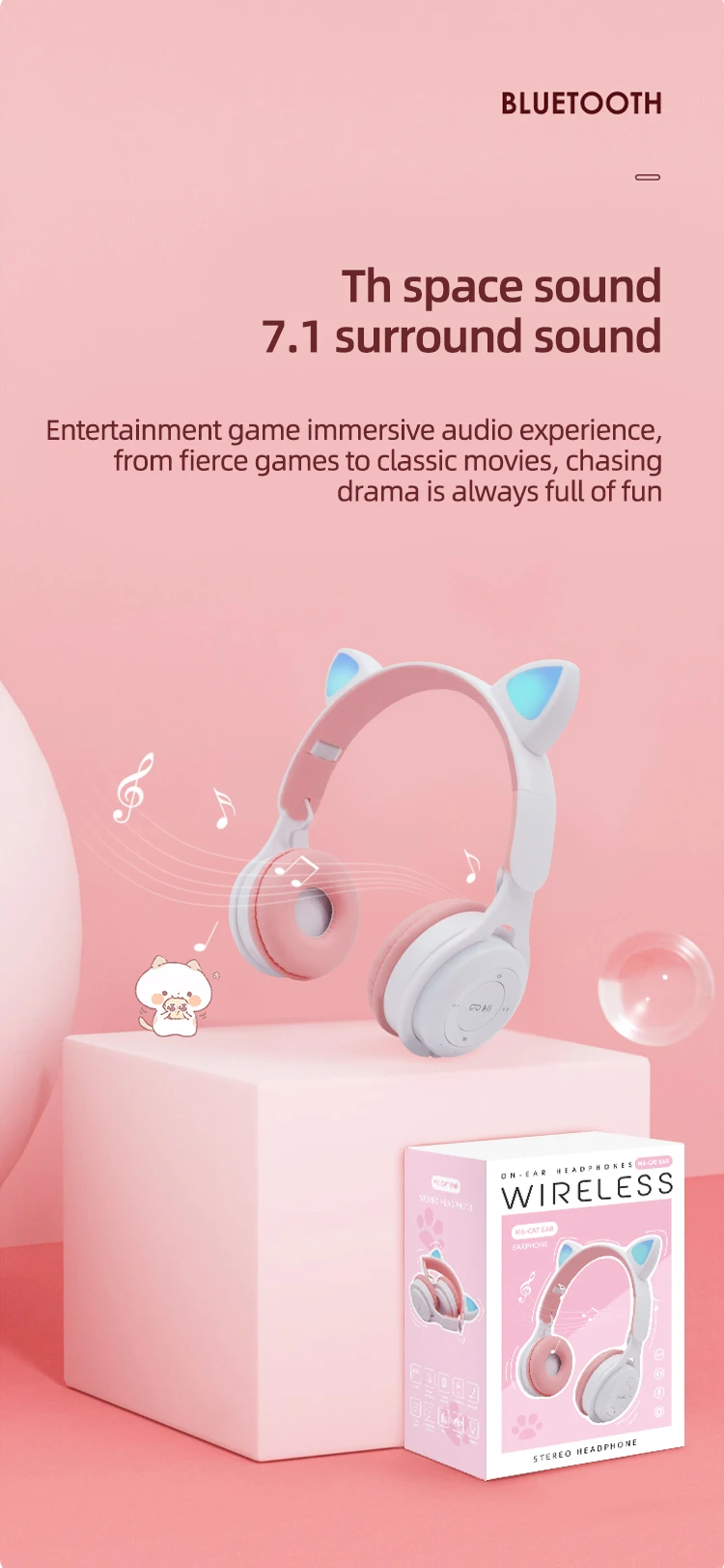 Wired Noise Cancelling Cheaper Sports Stereo Wireless Headset Foldable Popular Cell Phone Headband Wired Earphones - ANKUX.COM