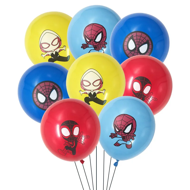 New Design 12 Inch Cartoon Anime Spiderman Latex Balloons Dibujos Animados De  Globos For Birthday Party Decoration - Buy Spiderman Balloon,Latex Balloons, Globos Latex 12 Product on 