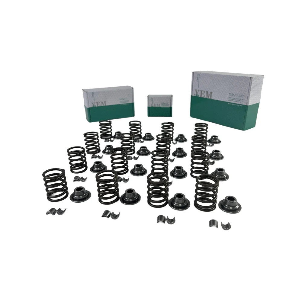 4TNE88 Valve Spring Kit Spring Seat & Retainer for Yanmar Machinery Engine Spare Parts