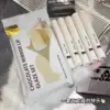 Set di glassa al cioccolato bianco