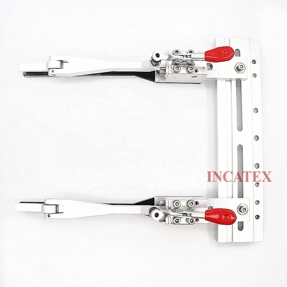 Multifunctional Tajima SWF Feiya Ricoma CAMFive Tubular Household Embroidery Machine Spare Parts Fix Clamp Set Shoe Frame L245mm