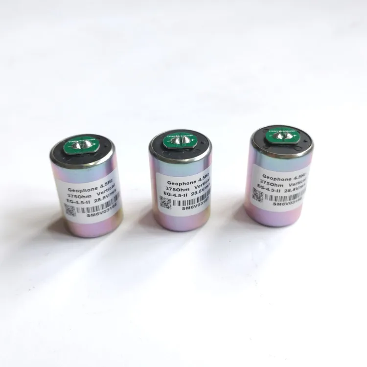 Geofono 4.5 Hz Seismic Geophon Sensor - 28.8 V/m/s Sensitivity, 3