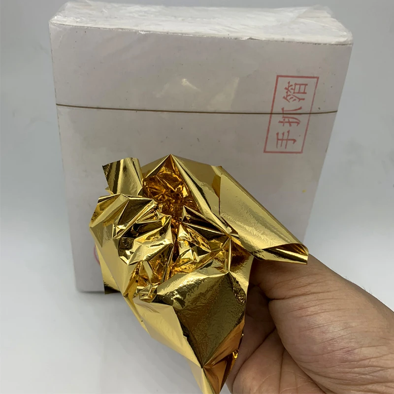 14.2x13.5 Cm B Gold Taiwan Gold Foil Leaf for Crafts