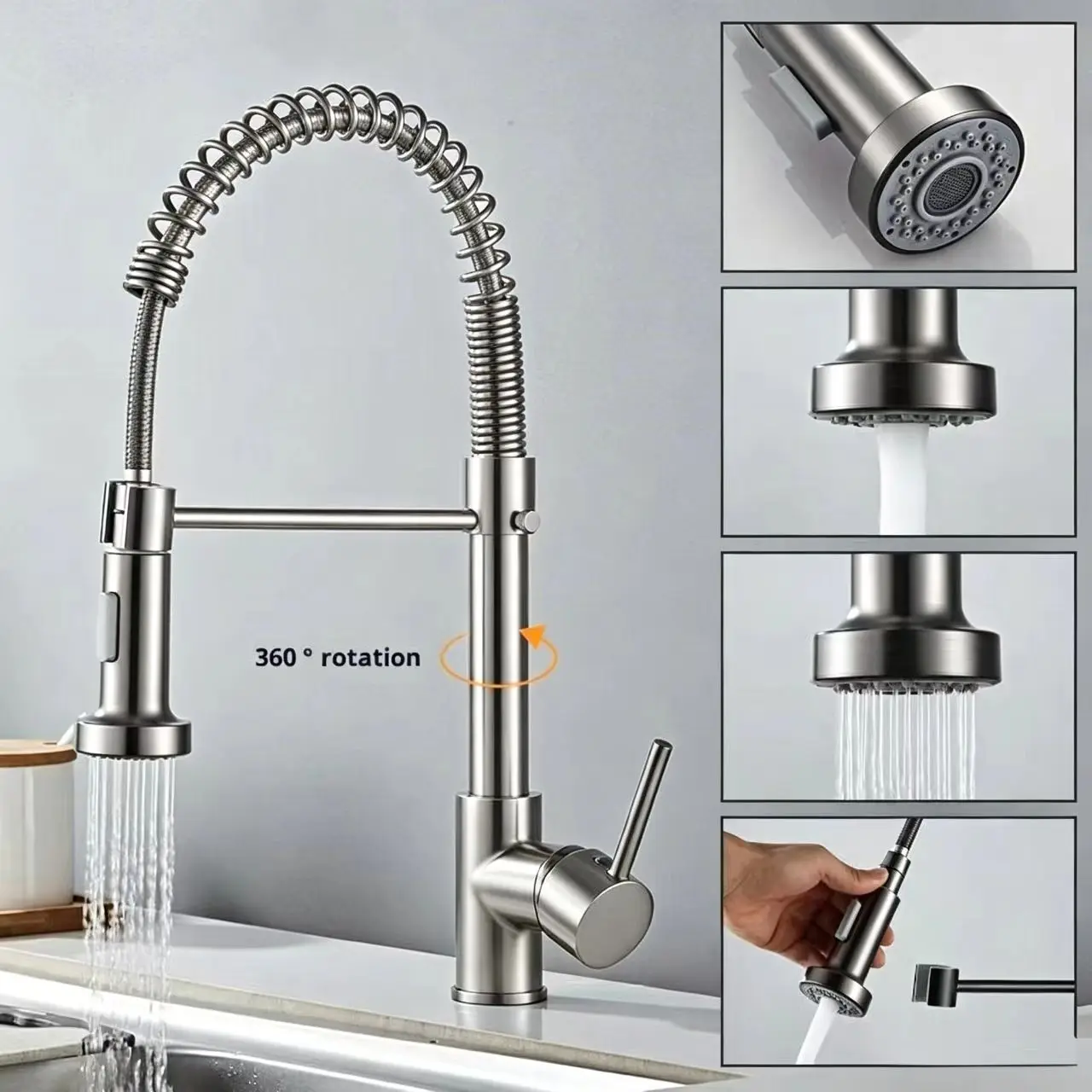 Advanced Filtration Kitchen Tap Deck mounted kitchen faucet showcasing filtered water system