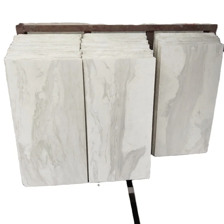 White Marble Veneer Tiles Thin Tiles Bathroom Shower Atone Veneer Calacatta Creamy Marble