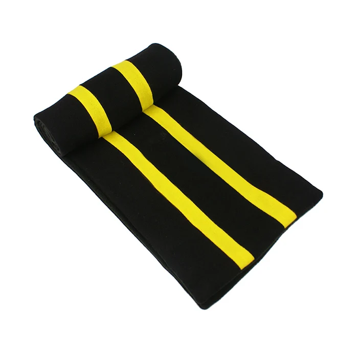 Заводская цена, изготовленный на заказ вязаный шарф для футбольного клуба, рекламный фанатский шарф