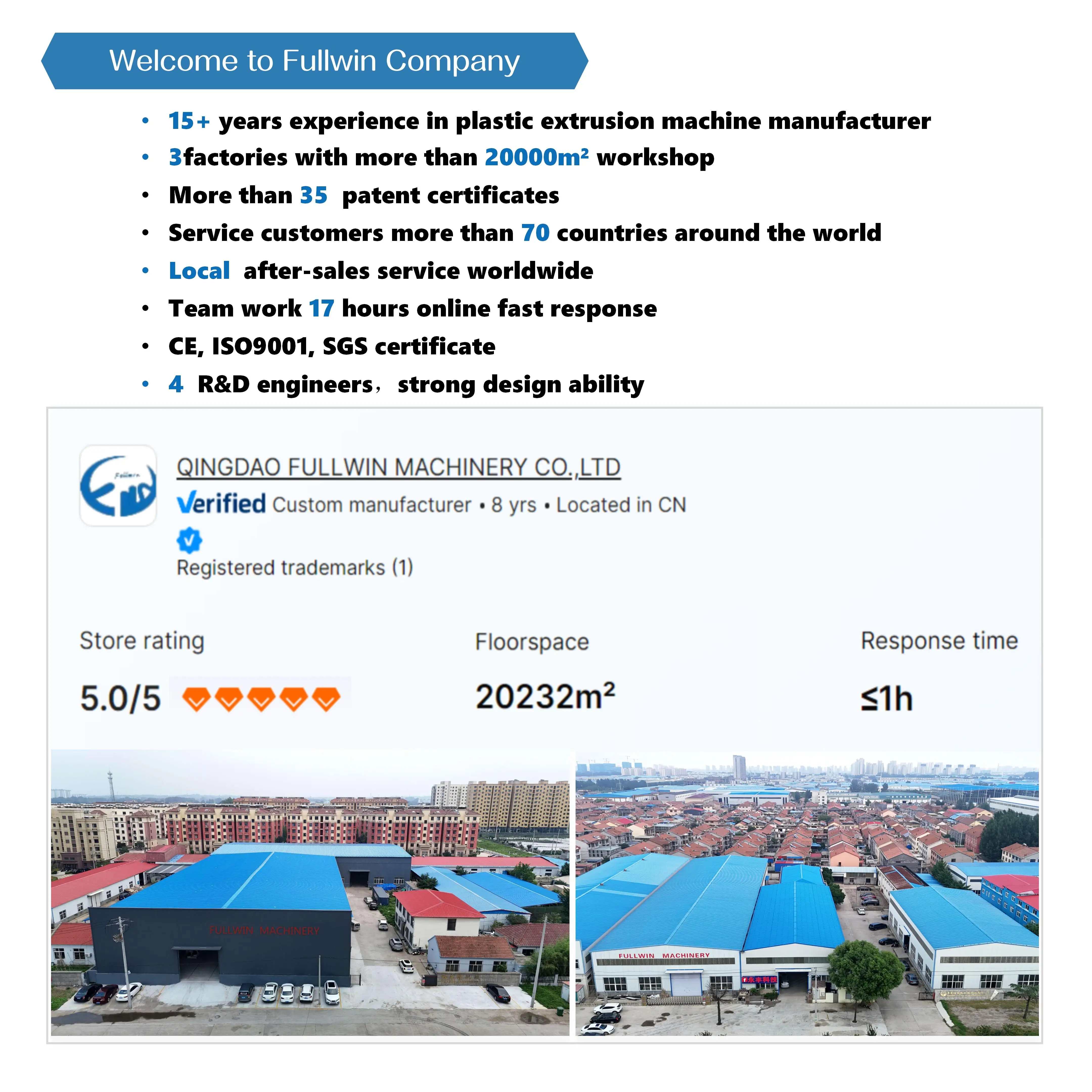 Double Screw Extruder Line PVC Corner Bead Making Machine PVC Profile Extrusion Machine for Corner protection