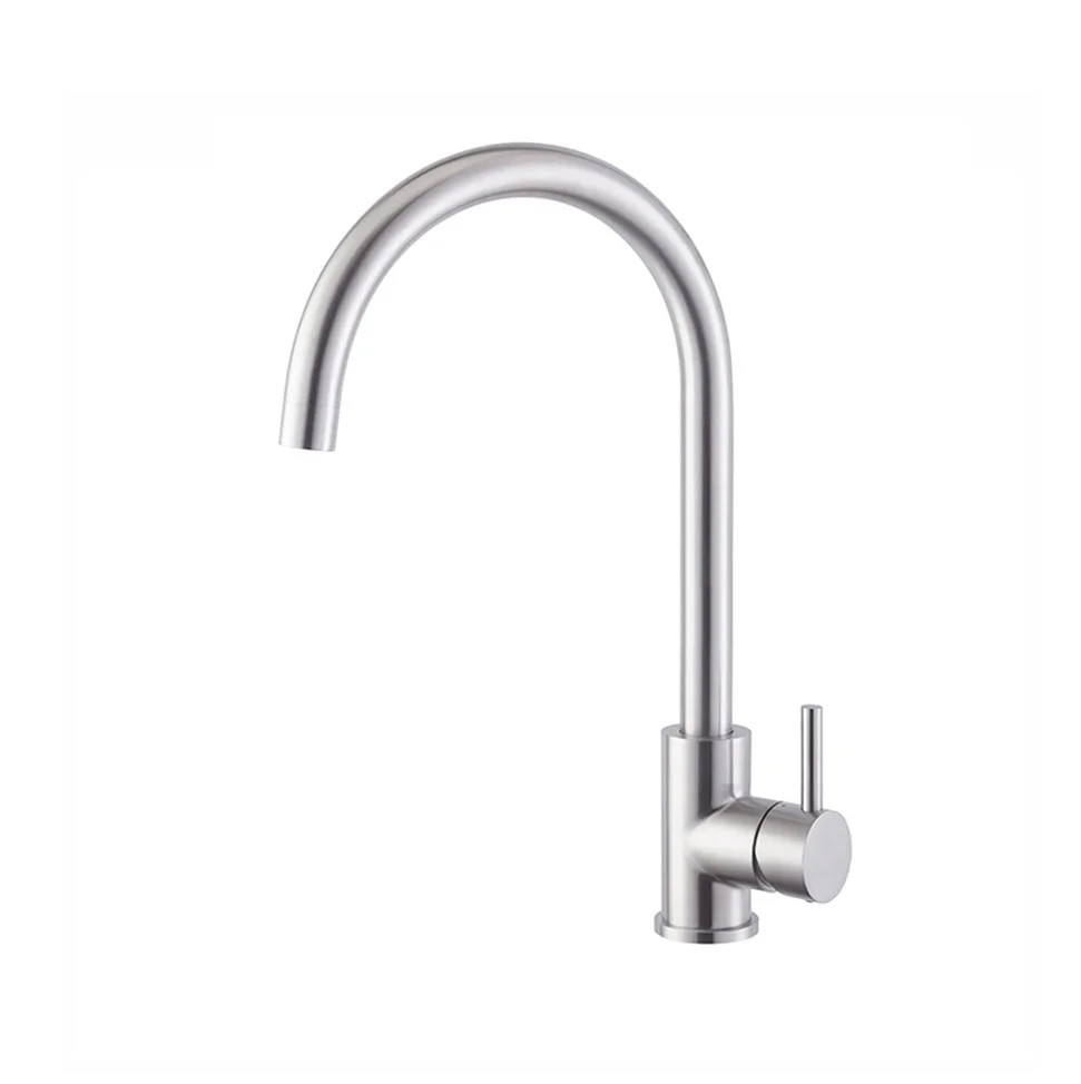 Hot Sale   brass  SUS 304 Hot and Cold Mixer Tap   360 degree rotating kitchen faucet Mixer tap