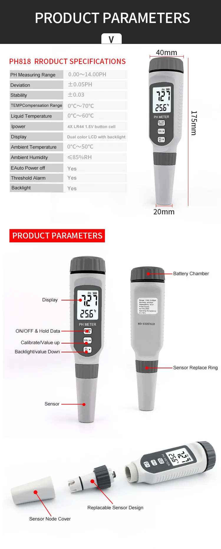 Gltech The Best Vaginal Aquarium Saliva Ph Tds Ec Meter Tester Buy