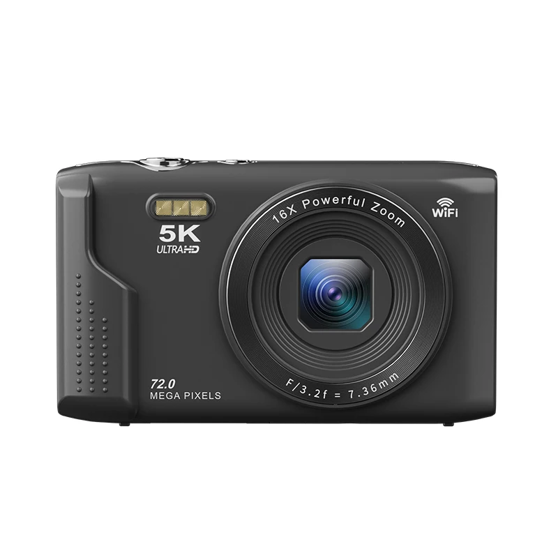 5K Digital Camera with 72 Megapixels - Perfect for Travel