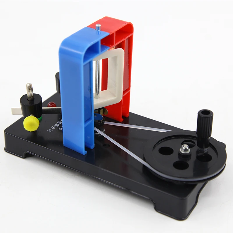 
Оборудование для физической лаборатории, ручной генератор с кривошипом, электрическая техника, демонстрация стебля, обучение 