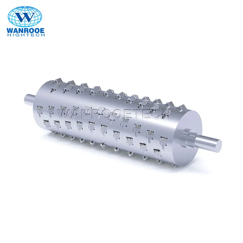 Recycling Plastic Waste Single Shaft Shredder Blade Knife