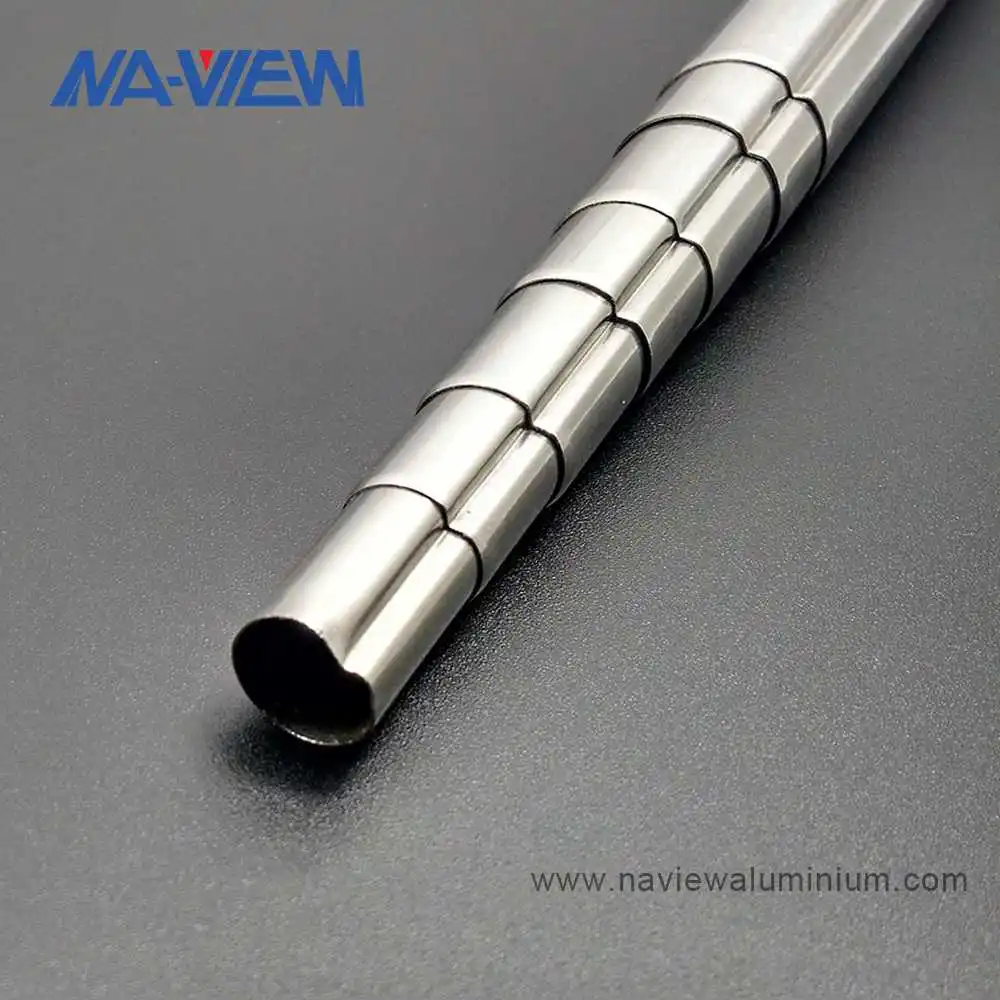 Heavy Wall Spring Loaded Telescoping Aluminum Alloy Square Tubing Pipe Customizable Tube Assembly Connectors Extrusion