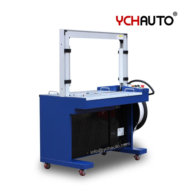 Fully Automatic Strapping Machine With CE Certification Wrapping Packing Box Auto With Tunnels Heat Cutting PP Band