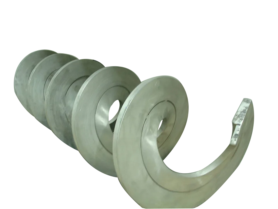 
Промышленный спиральный винтовой конвейер, долгий шаг, бесшафный непрерывный полет 