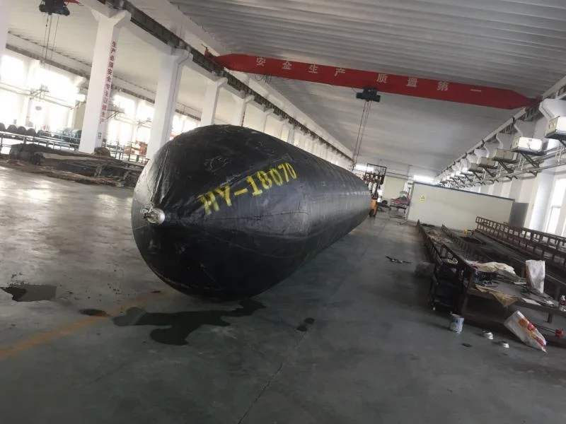 Floating Inflatable Rubber Balloon Dock Vessel Launching Marine Airbags