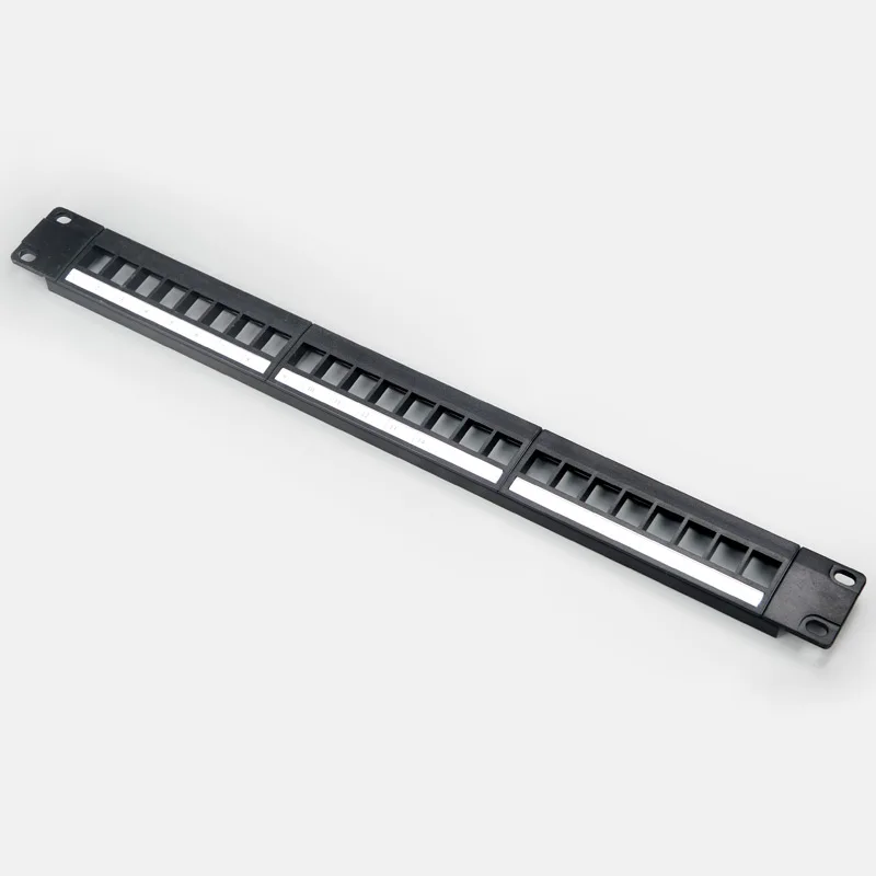 CAT5E CAT6 24 порта UTP сеть 19 дюймов пустая патч-панель Voip пустая рамка неэкранированная распределительная рамка