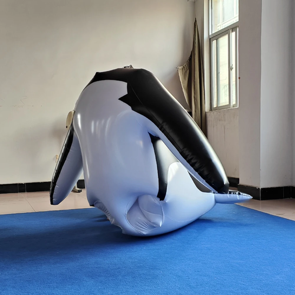 Customized PVC Inflatable Whale Suit for Advertising for Outdoor Events and Promotions