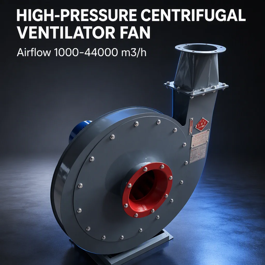 Corrosion-resistant High-pressure Centrifugal Ventilator - detail 8