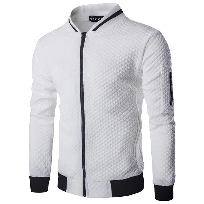 New Fashion Bomber Jacket Men Causal 