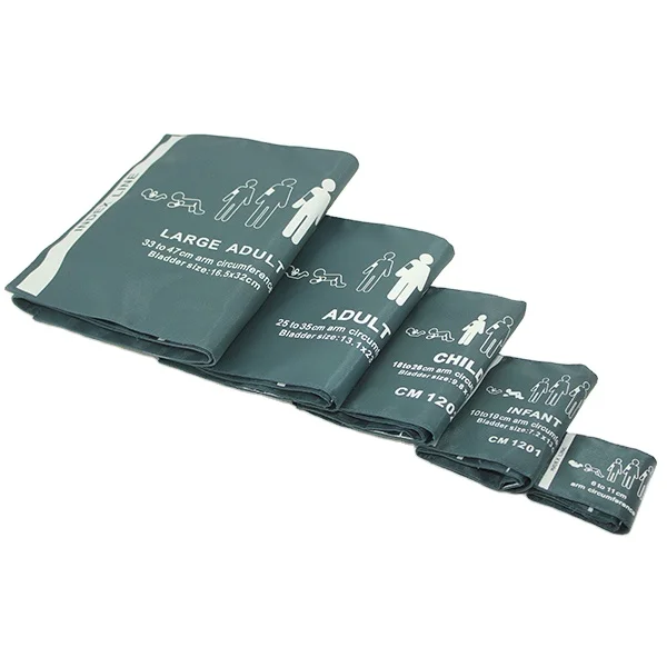 Caremed Reusable Thigh/Large Adult/Adult/Child/Infant/Neonate Blood Pressure Cuff  NIBP Cuff BP Cuff