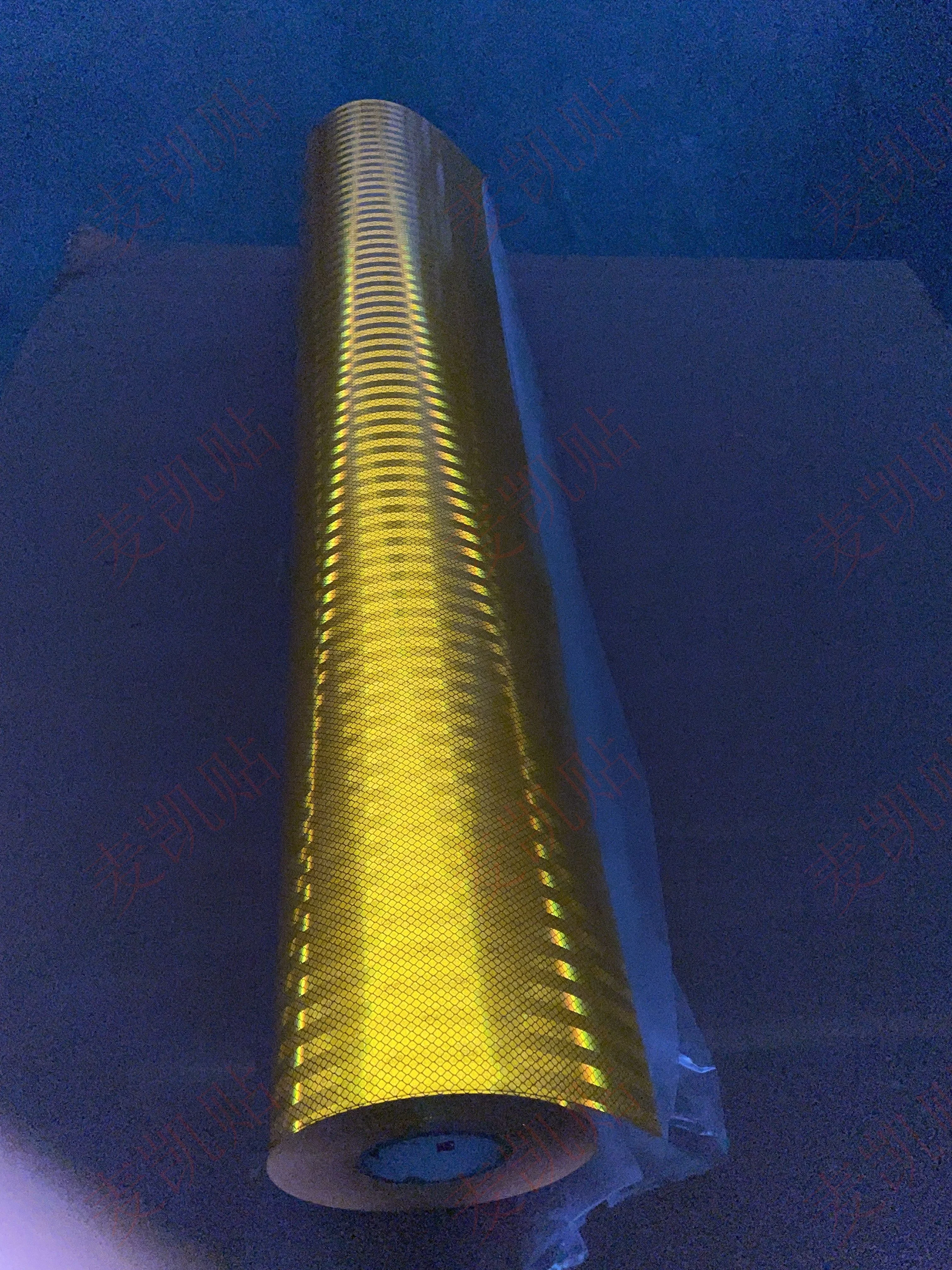3M 3931 PVC Reflective Glitter Custom Reflective Sheet Vinyl Reflective Film Material HIP Reflective Film 3M 3931