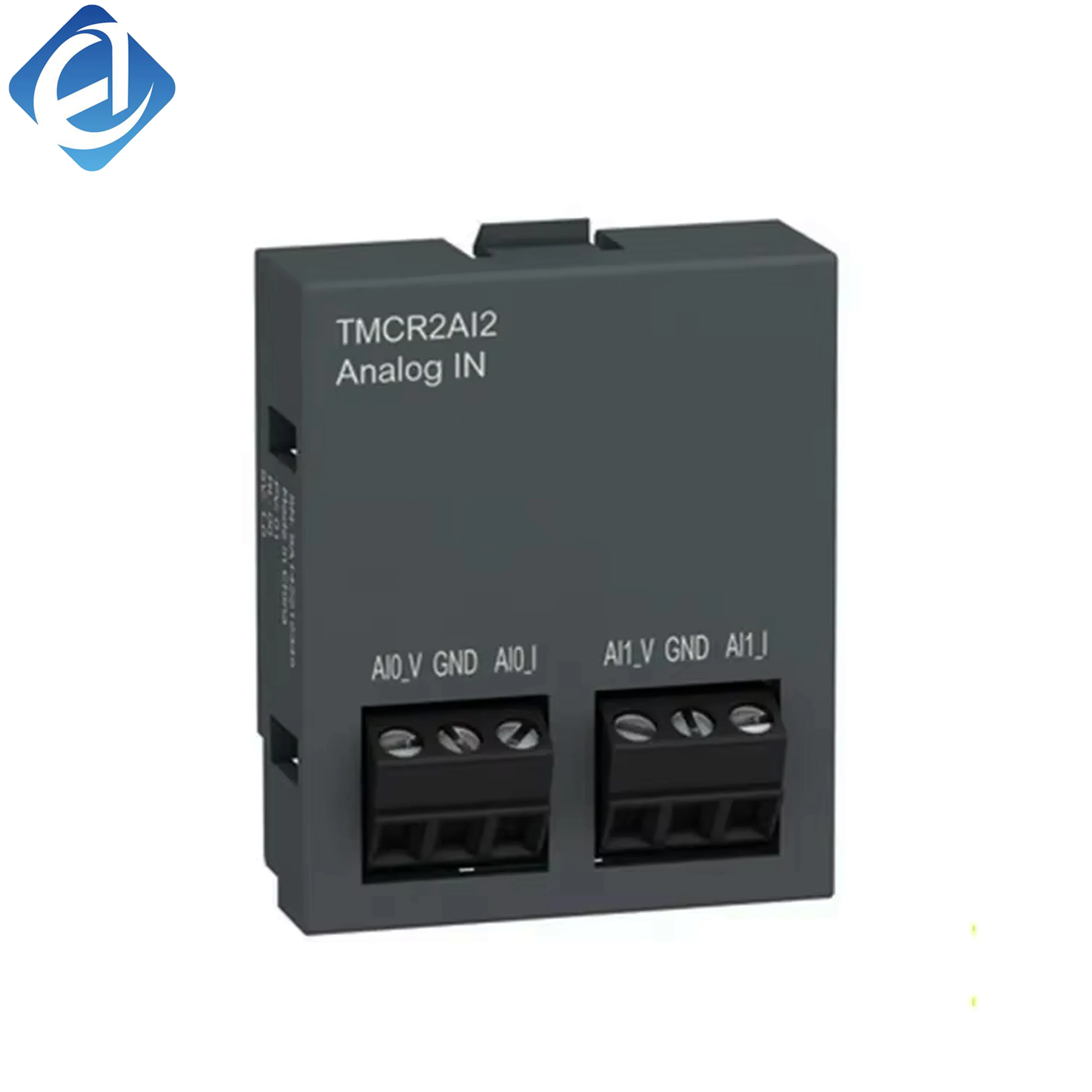 New Original TMCR2AI2 Modicon analog input module. 2-channel analog signal acquisition, high precision data transmission, strong anti-interference, easy PLC matching expansion, applied to temperature, pressure detection