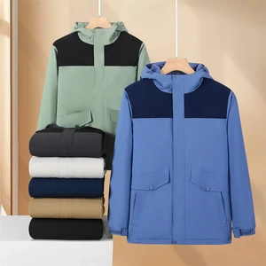2026 New Products Outdoor Warm Fleece Jacket Winter Jacket Men Jacket Stand Collar Winter