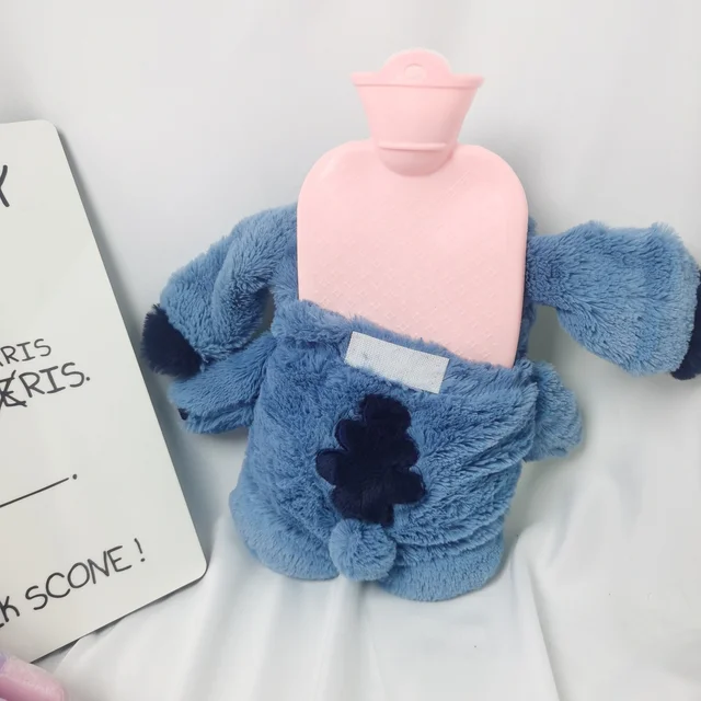 2024 New wholesale Cold Winter Stitch Plush Toy Hot Water Bags Household Hand Warmers