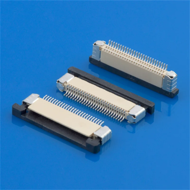 Soulin SMD Type FPC Socket Connector 26 Pin Board Connector with 0.5mm Pitch 0.5 Spacing Male/Female Adapter for FFC Flat Cable