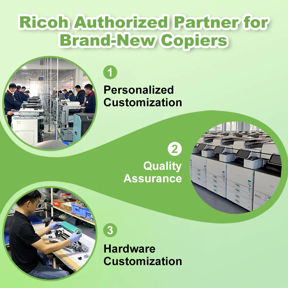 Black and White Laser A3, A4 Printer Commercial Office Printer Scanner Copier for Ricoh MP2014 2014D 2014ADN