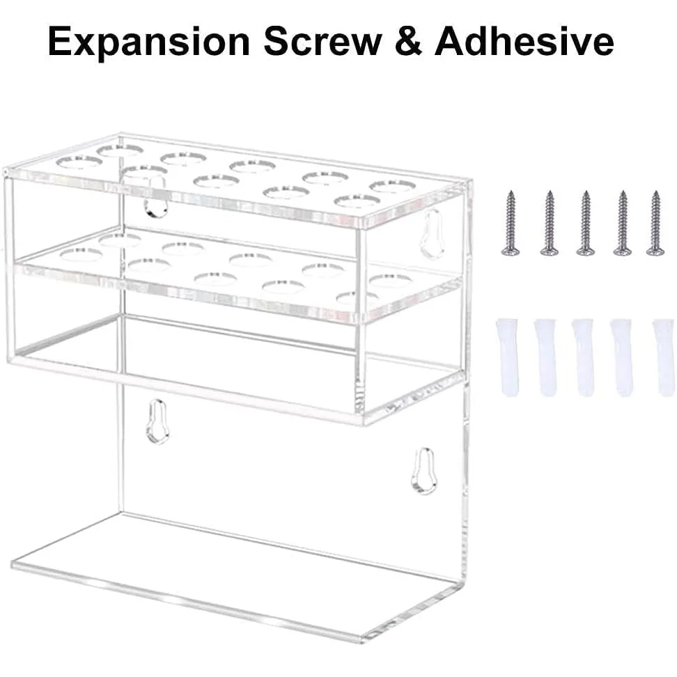 2 Supports Magnétiques Pour Marqueurs - Range Stylos Tableau Blanc Ou Frigo | Bureau École