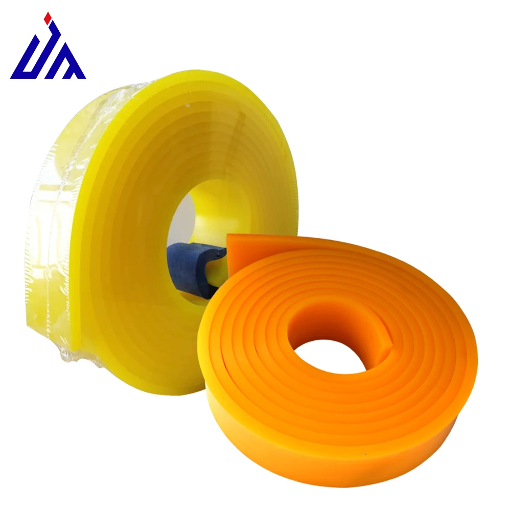 V Shape Unger Squeegee Scraper Rubber Replacement Urethane Squeegee Blade Material with Rubber