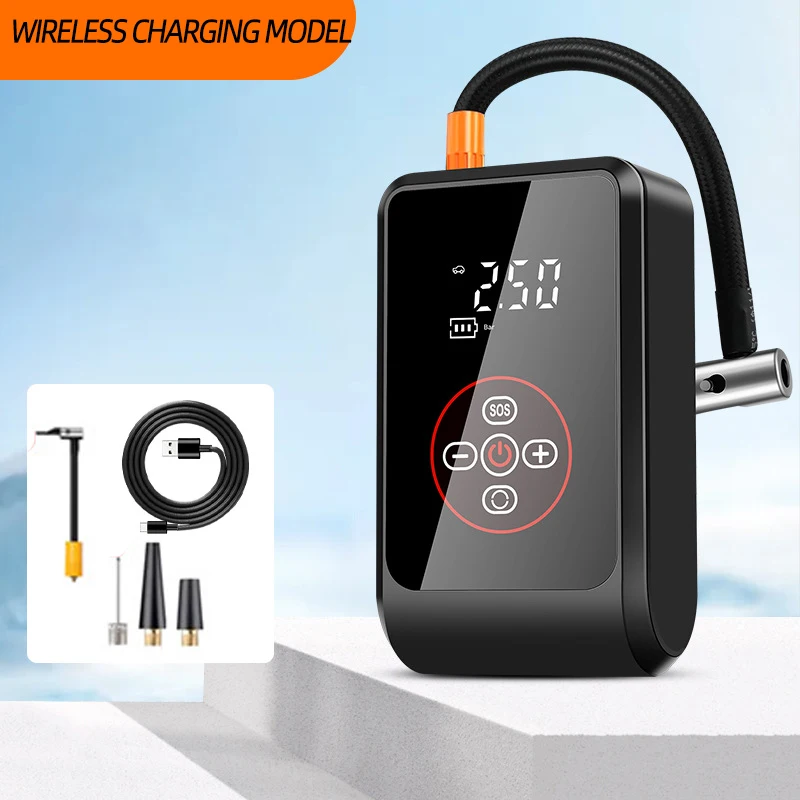 PCMOS Tire Inflators Wireless Car Inflation Pump 150psi Preset Auto Start Stop Basketball Inflation Pump Car Air Pump - view 5