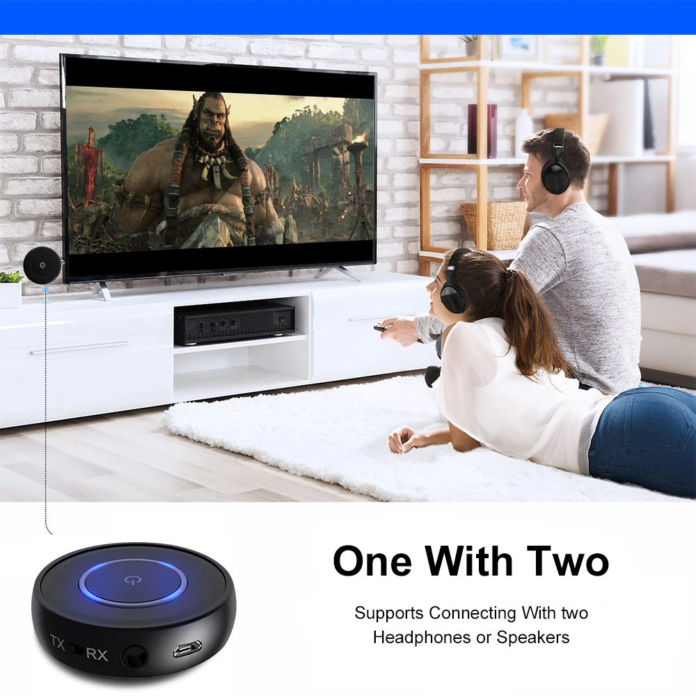 2022 New QCC5144 2 in 1 Bluetooth 20 Hours Handsfree Car Kit With DSP Technology Car Bluetooth Transmitter
