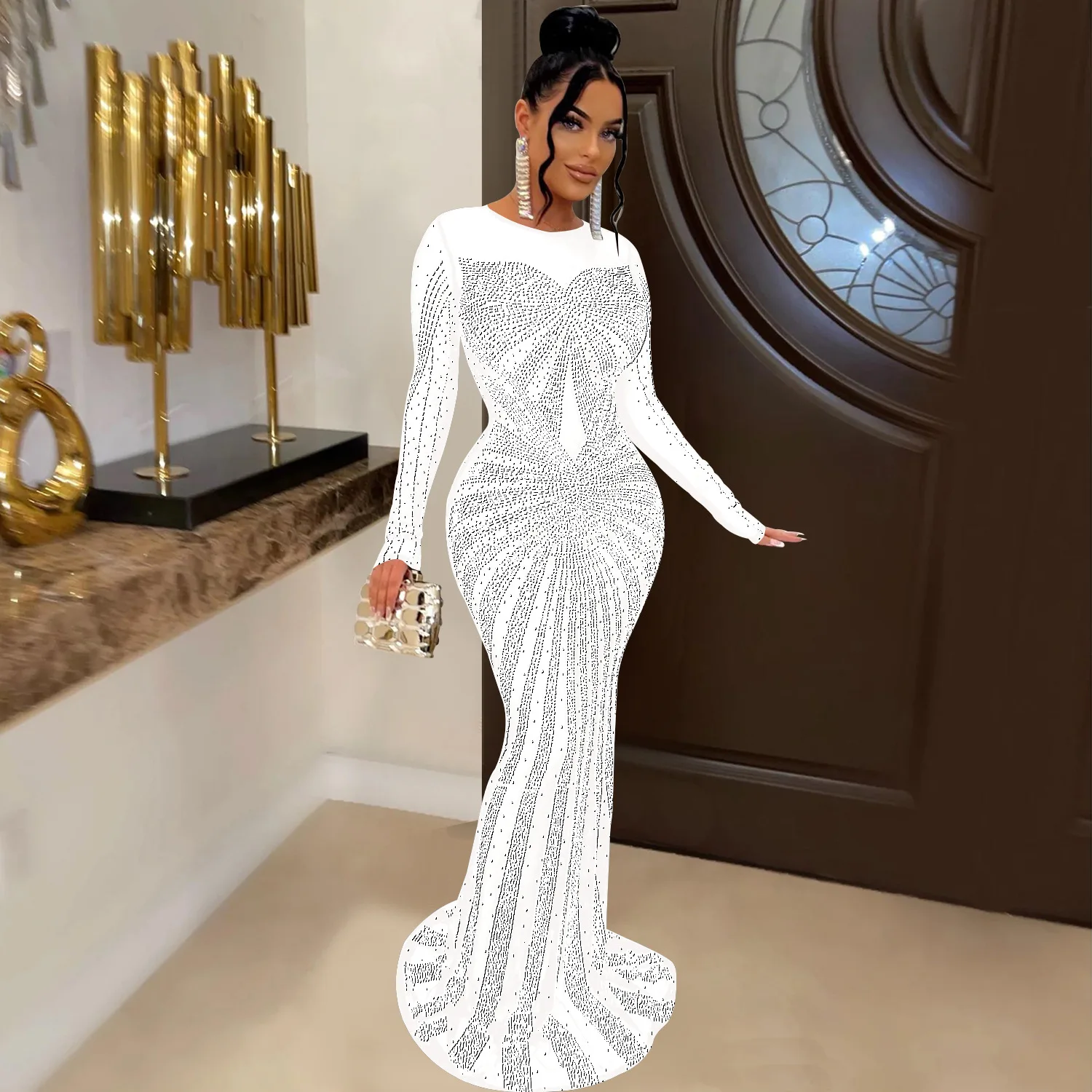 Women's Long Party Evening Clothes New Arrivals 2025 Women Plus Size Clothing Women's Dresses Sexy Casual Dress