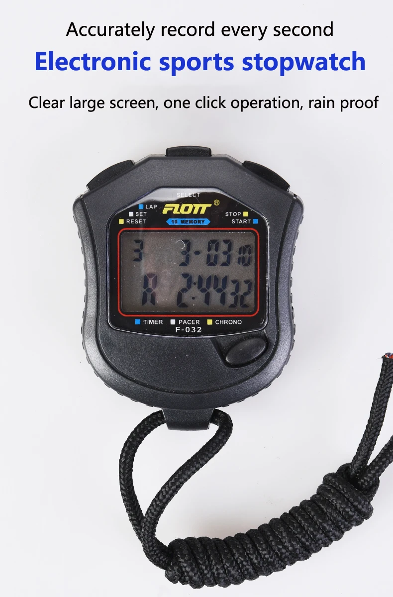 Stopwatch Sports Digital Popular Timer Clock Digital Stopwatch Stop ...