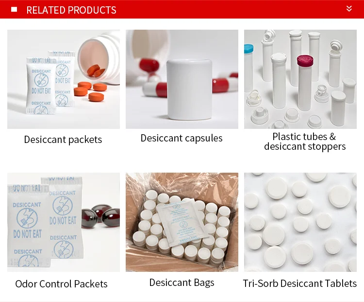 Plastic Bottle Cap Silica Gel Desiccant Cap For Effervescent Tablet