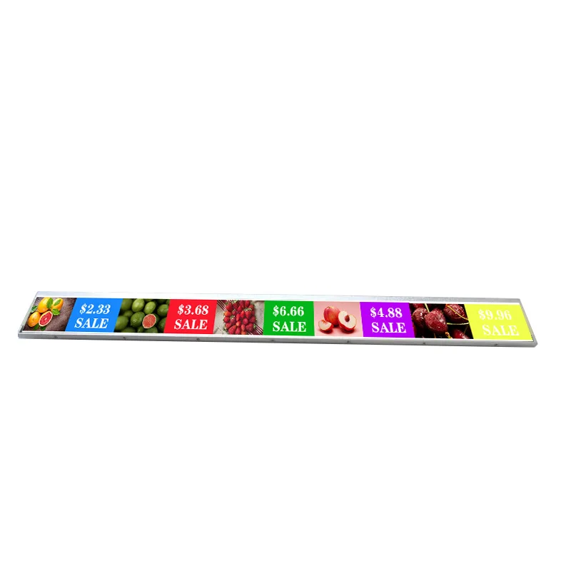 AUO stretched bar lcd 22.6 inch  1280x248 Icd advertising display 700cd/m2 Store shelf digital signage and display G229HAF01.0 factory