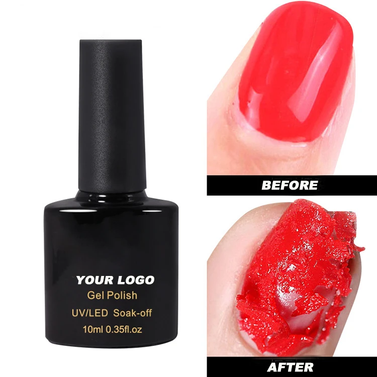 Private Label Nail Polish Remover Bulk 250ml 2500ml Magic Remover Gel