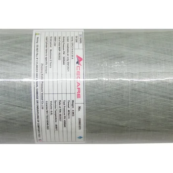 Cilindro Scuba PCP 300BAR 3L de Fibra de Carbono mais Estação de