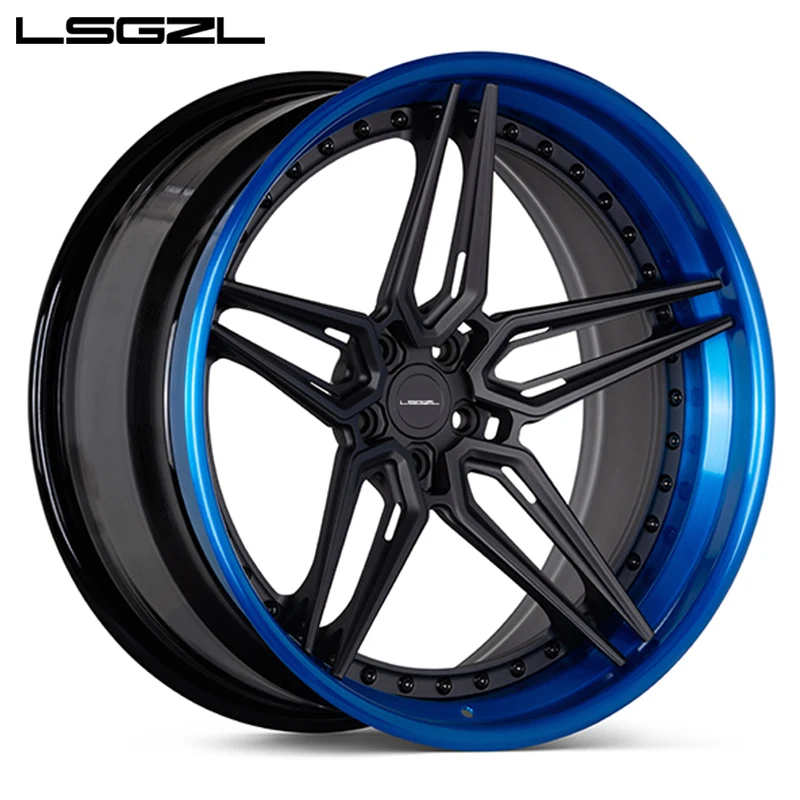 Deep Dish Chrome Wheels 18 19 20 21 22 24 Inch Forged Alloy 5x120 5x114.3 5x130 Concave For Car