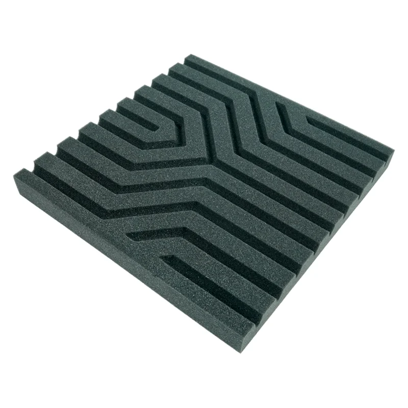 Yuan Yuan Latest Modern Design PET Acoustic Wall Panels Set Sound Proof Foam PET Acoustic Panels for Studio