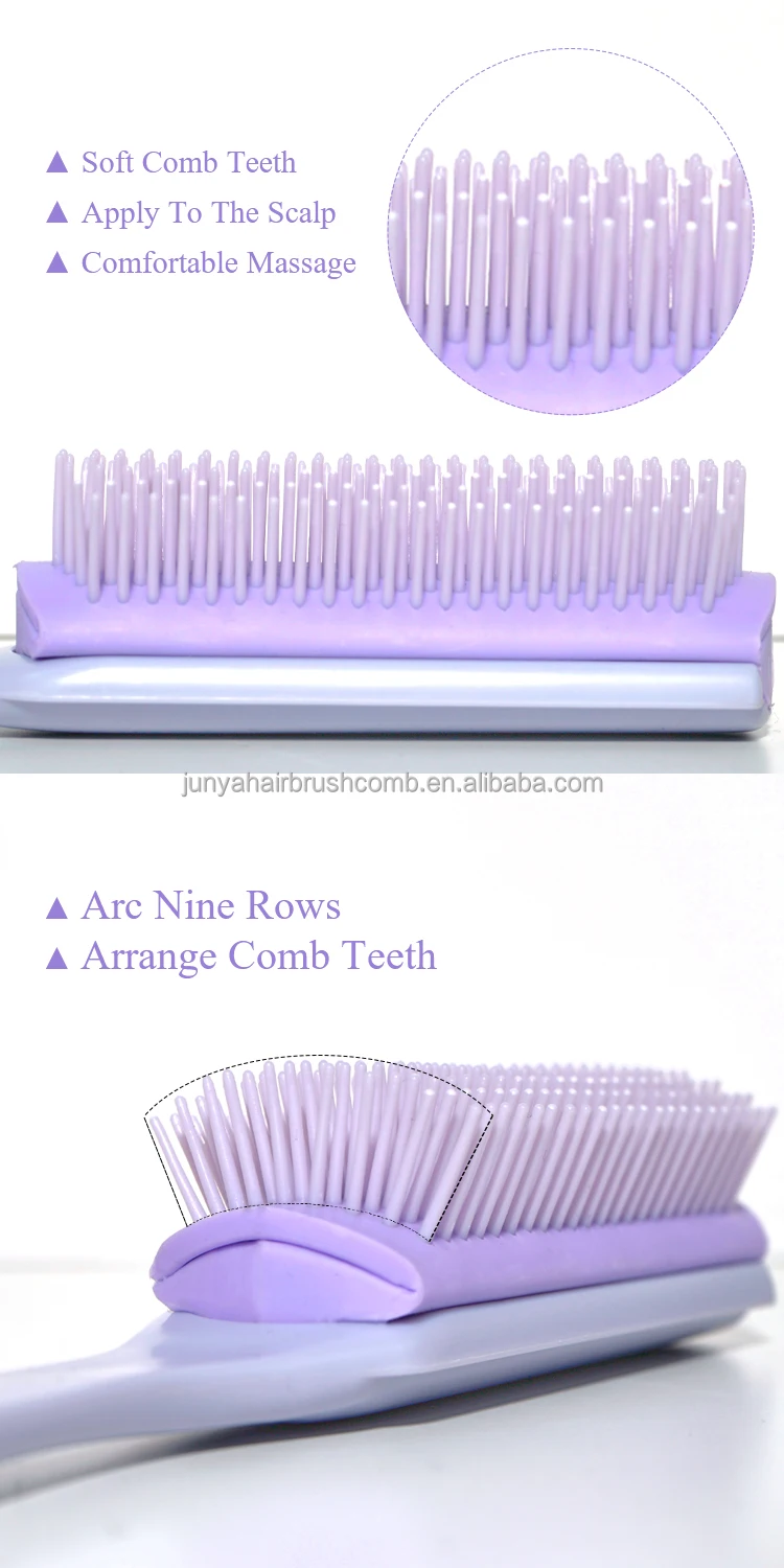 detangling plastic hair brush