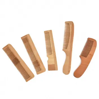Wholesale Cheap Bamboo Comb Personalized Hair Brush Eco-friendly Bamboo Hair Comb Customized Tooth Comb