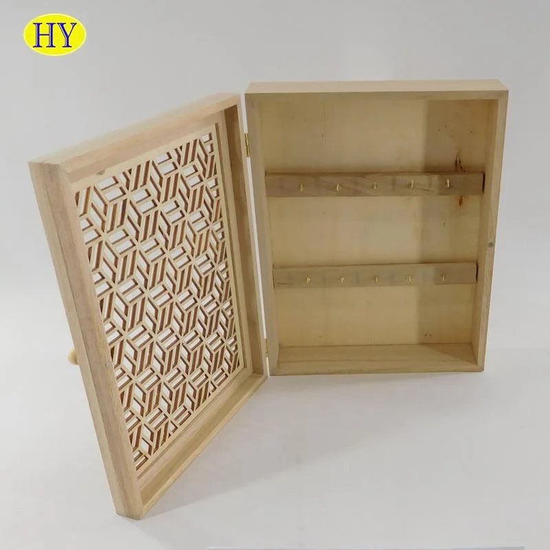 Деревянная настенная декоративная коробка для ключей по лучшей цене